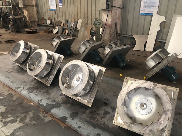 離心通風(fēng)機(jī) 風(fēng)機(jī)制作現(xiàn)場